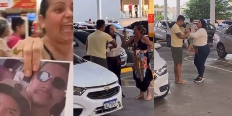 “Babado”: Vídeo mostra mulher pegando o marido pastor com amante em Manaus