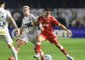Santos permanece no Z-4 após derrota em casa para o Internacional
