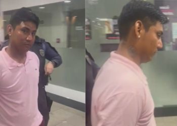 Vídeo: Dentro do Plaza, assaltante tenta levar bolsa de mulher e acaba preso