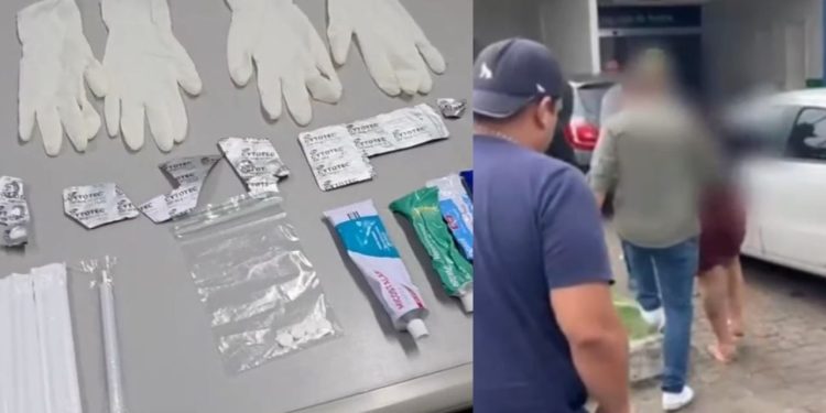 Casal é preso por lucrar mais de R$ 19 mil com ab0rtos clandestinos em Manaus