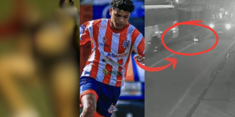 Veja momento que jogador de 18 anos morre em acidente na Compensa