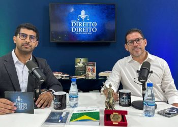 Dr. Gabriel Melo recebe Marcelo Ramos no programa Direito é Direito