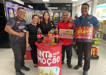 PDEX leva degustação de Flesh Cola à loja Bem Mais Conveniência