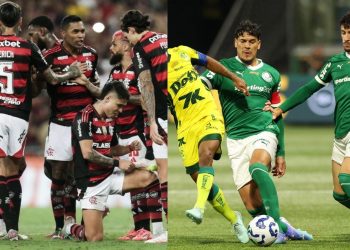 Flamengo e Palmeiras jogam pela sobrevivência na Copa do Brasil nesta quarta
