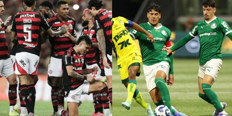 Flamengo e Palmeiras jogam pela sobrevivência na Copa do Brasil nesta quarta