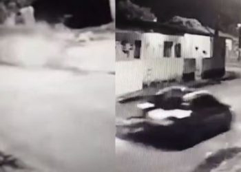 Casal é atropelado por playboy com ciúmes da ex em Itacoatiara; Veja vídeo!