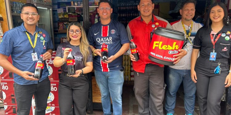 PDex leva alegria e prêmios com Flesh Cola na Distribuidora Gleison