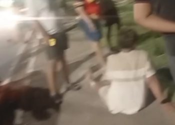 Caiu no igarapé da Av. Brasil um motociclista “Bagulho tá doido”