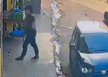 Quadrilha faz a limpa em distribuidora de bebida. veja o vídeo