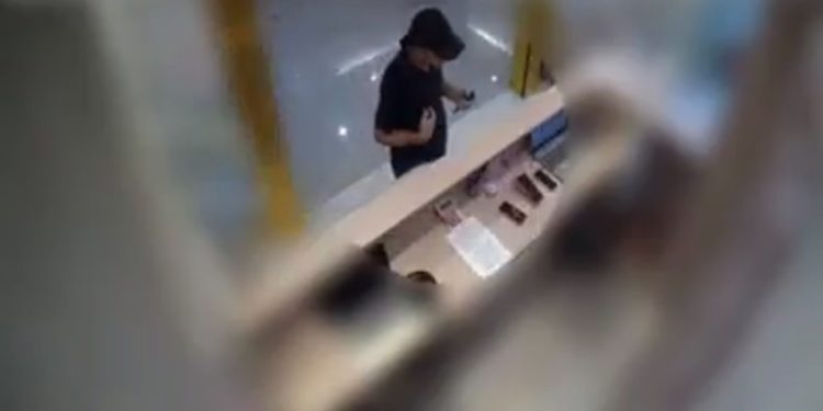 Furtou celulares de uma clínica da ZL agora os dias dele estão contados. Veja o vídeo