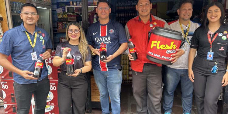 Distribuidora Gleison promovendo promoção Dia Dos Pais FLESH COLA
