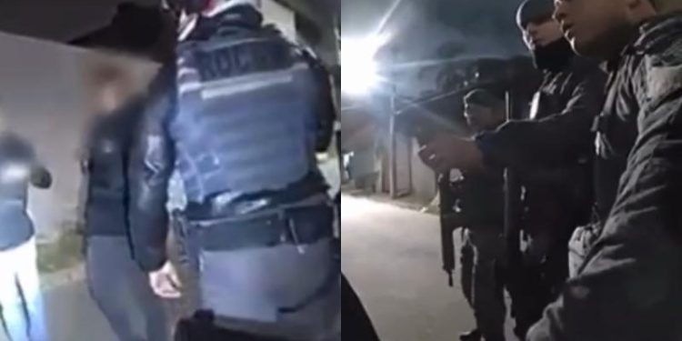 Disfarçados de policiais, bandidos invadem casa e ameaçam família; Veja!