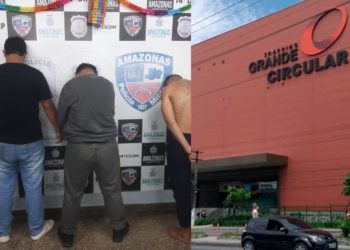 Tentativa Frustrada: Grupo é preso ao Tentar Invadir Loja em Shopping de Manaus