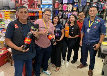 Degustação da Flesh no Super Bahia da Sharp