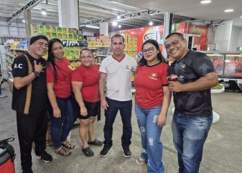 Flesh Cola dominou o Jorge Teixeira e é sensação no mercado Super Dois Amigos