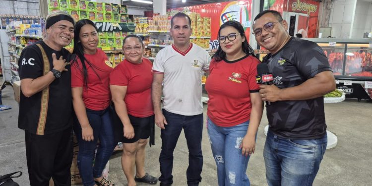 Flesh Cola dominou o Jorge Teixeira e é sensação no mercado Super Dois Amigos