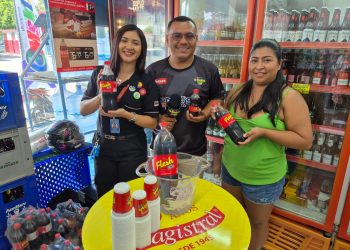 Flesh Cola se destaca em ação promocional no Super Mercadinho da Cidade Nova