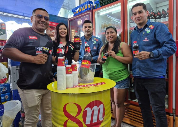 Flesh Cola se destaca em ação promocional no Super Mercadinho da Cidade Nova