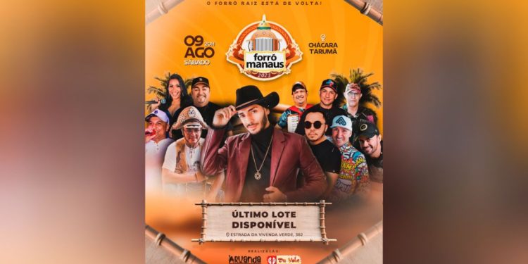 Tradição está de volta: Forró Manaus retona com grande evento na cidade