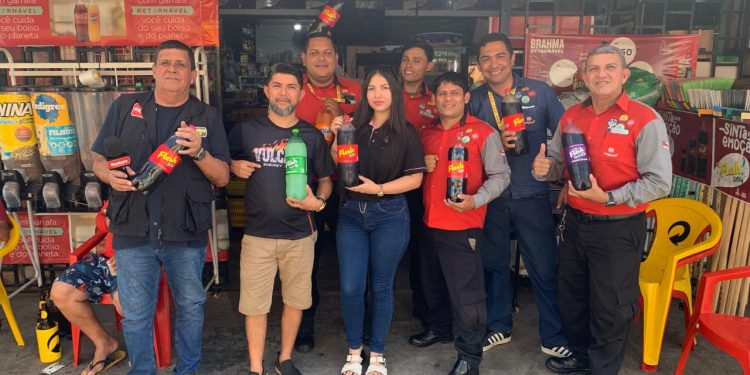 Alvorada 1 recebe Pdex e promoção do Flesh Cola no Mercadinho Mais Economia