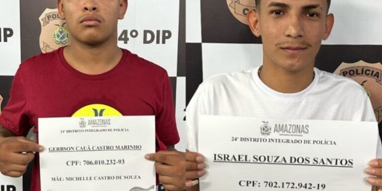 Fizeram arrastão no Centro e foram presos, segundo PM