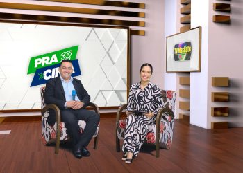 Fundadores do Tererê da Benção no programa Pra Cima