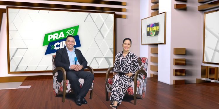 Fundadores do Tererê da Benção no programa Pra Cima