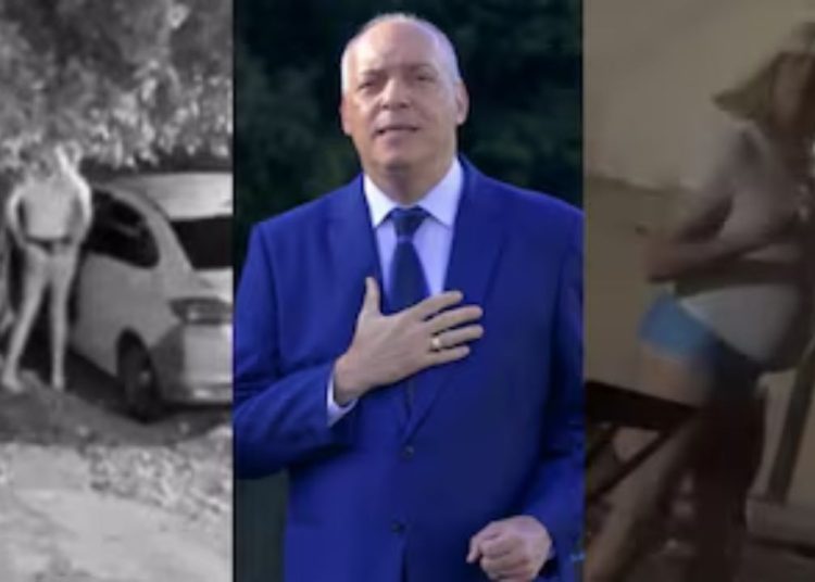 Varoa? Novo vídeo revela que pastor já havia usado calcinha e peruca dias antes do flagra