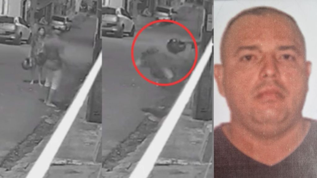 Polícia identifica e procura homem que fraturou a coluna da ex com 'capacetada' no Alvorada