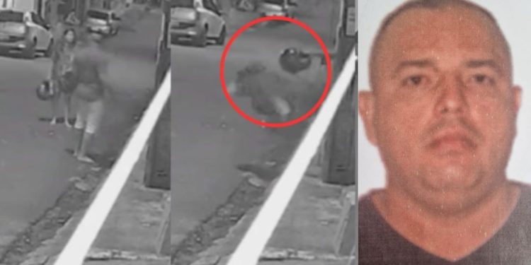 Polícia identifica e procura homem que fraturou a coluna da ex com 'capacetada' no Alvorada