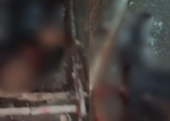 Facada no pescoço: vizinho se mete em briga de casal e mata homem no Alvorada