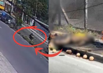 Câmera mostra momento que motociclista morre carbonizado em acidente no Distrito