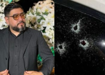 Junto com a filha 4 anos, cantor de pagode é baleado dentro de carro no Parque 10