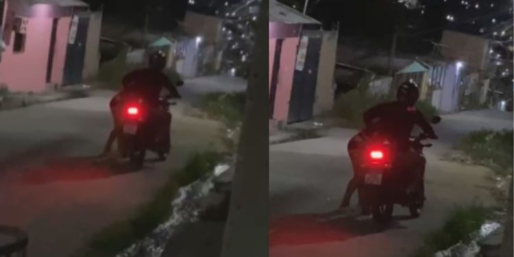 Sem grana, mulher é flagrada pagando corrida no 'b0quet3' no Mutirão