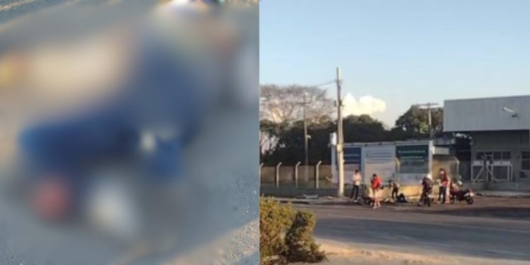 Fratura exposta: S10 atinge motociclista no Distrito e o deixa gravemente ferido; veja