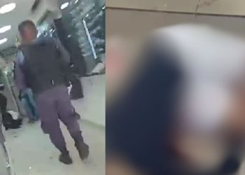 Vigilante mete bala em bandido dentro de joalheria no Centro