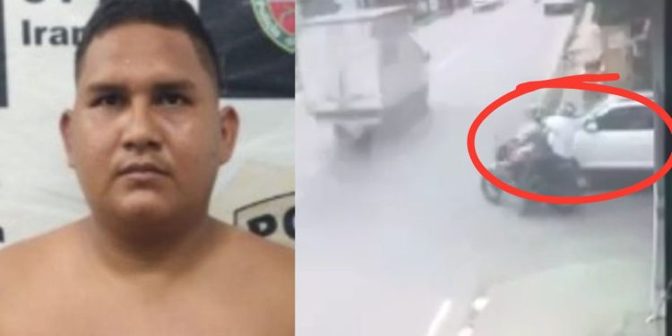 Veja momento que pistoleiros matam homem na frente do filho de 4 anos em Manaus