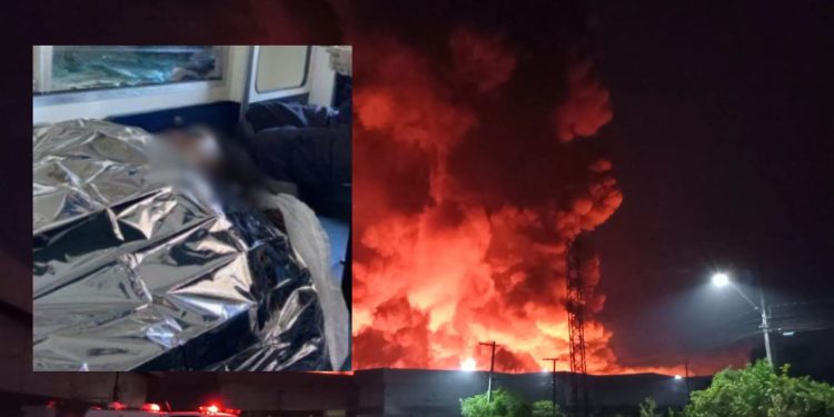 Incêndio no Distrito deixa grávida de 2 meses internada em estado grave