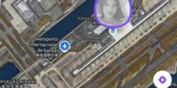 Imagem mostra momento em que amazonense é presa com drogas no aeroporto do Japão