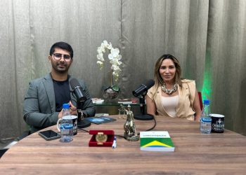 Dr. Gabriel Melo recebe a advogada Marlucia Almeida no Direito é Direito