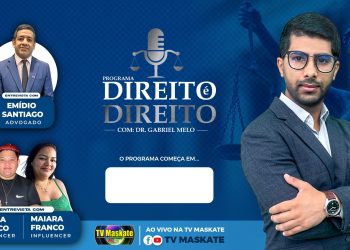 Dr. Gabriel Melo recebe o advogado Emídio Santiago no Direito é Direito