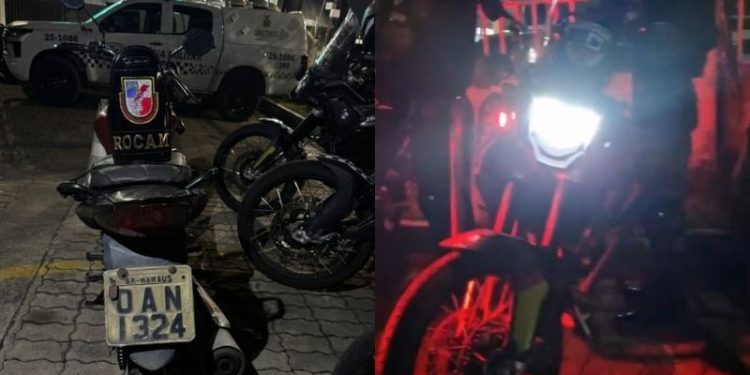Foi dar “grau” com chassi de moto adulterado e parou na cadeia