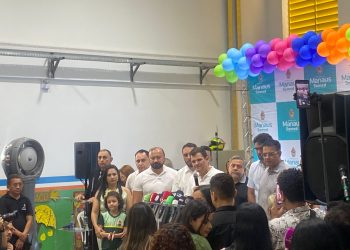 [Coletiva] Prefeito David Almeida Reinaugura Cmei