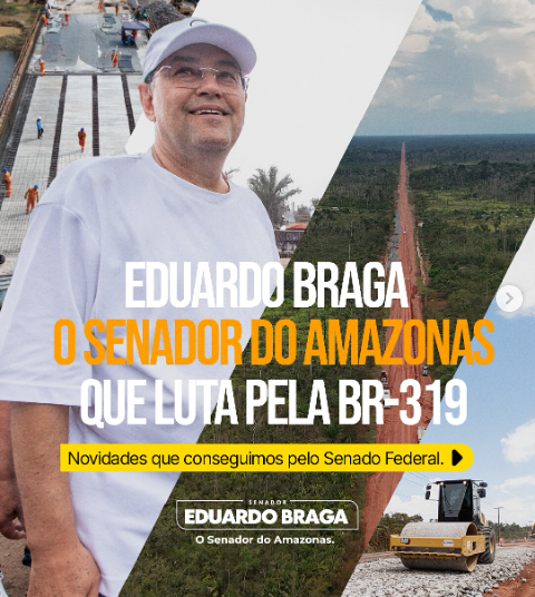 Eduardo Braga na BR 319
