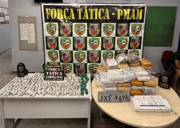 80 quilos de drogas  em um freezer; tentaram esconder mas não deu certo