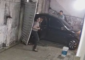 Vídeo mostra assaltantes tocando o terror no Japiim