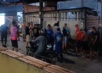 Vídeo mostra homem sendo espancado no Monte das Oliveiras