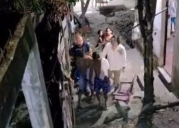 Pai, filho e motorista de fuga são presos após furto na Zona Leste. Veja o vídeo