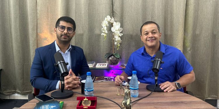 No programa Direito é Direito, Dr Gabriel Melo recebe o Delegado Pablo