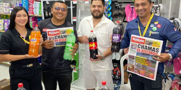 Mercadinho Nascimento abastecido com Flesh Cola
